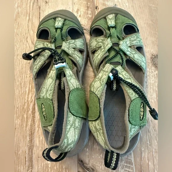 KEEN Venice H2 Hiking Sandals Women's Size 6.5 Green Waterproof - Picture 7 of 7